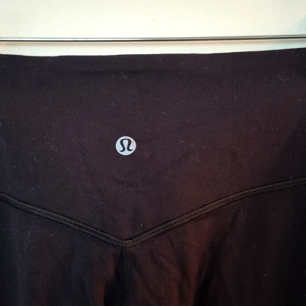 Lululemon Align High Waisted Joggers Black Size 2 Front Pockets - Picture 5 of 8